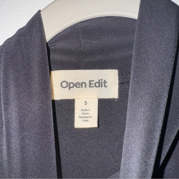 Open Edit Mock High Neck TankTop Black Small - Picture 3 of 4